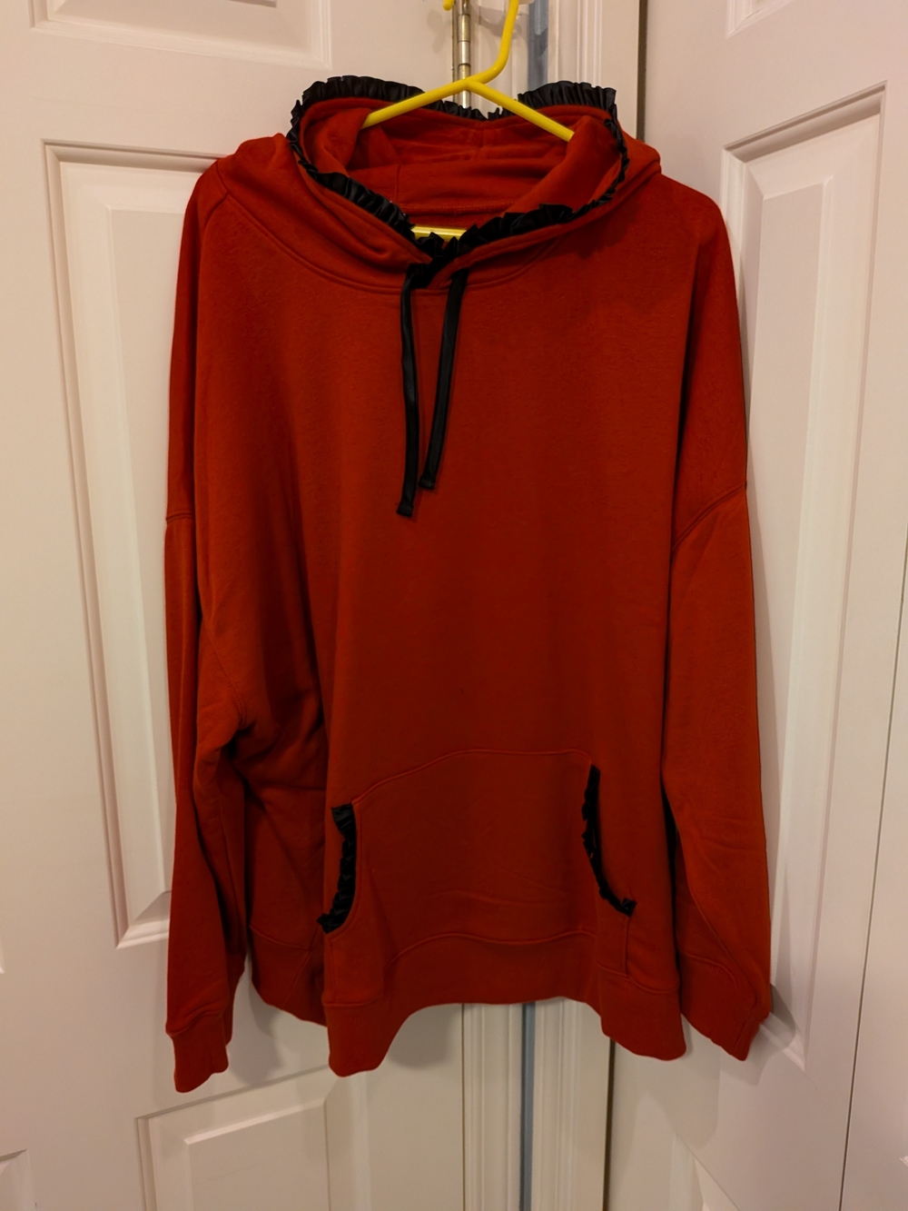 torrid 1x Red Hoodie with Black Trim